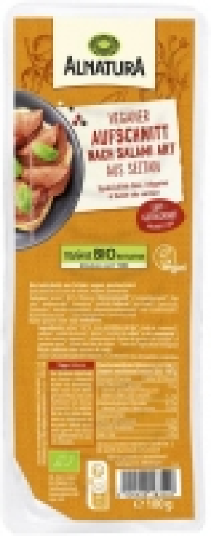 Veganer Aufschnitt nach Salami-Art aus Seitan (gek&uuml;hlt) 2.49&nbsp;&euro;