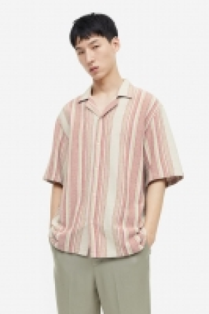 HM  Freizeithemd aus Jacquardstoff Loose Fit