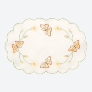 Deckchen mit Stickerei, ca. 30x45cm 2.99 €