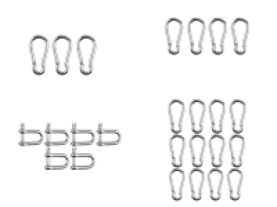 PARKSIDE® Karabinerhaken und Schäkelhaken, Edelstahl 7.99 €