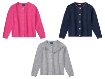 Lidl Lupilu® lupilu® Kleinkinder Mädchen Cardigan aus reiner Baumwolle