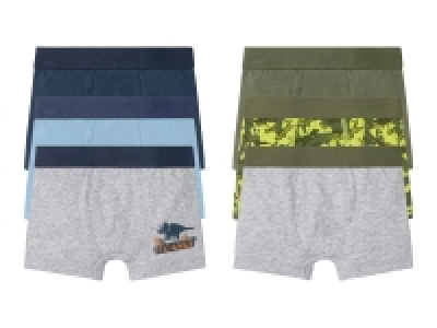 lupilu® Kleinkinder Jungen Boxer, 3 Stück, mit hohem Baumwollanteil 5.99 €