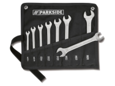 PARKSIDE® Maulschlüssel, 8-teilig, mit Rolltasche
