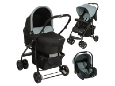 bebeconfort 3-in-1 Kinderwagen »Roadeo Trio«, mit Einhand-Klappsystem