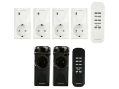 SILVERCREST® Funkschaltset innen, 5-teilig / außen 3-teilig