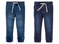 Lidl Lupilu® lupilu® Kleinkinder Jungen Sweatdenim-Jeans mit Bündchen