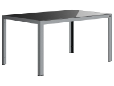 LIVARNO home Alu-Gartentisch »Houston«, mit Wendetischplatte, silber 89.99 €