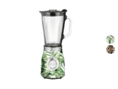 Lidl Silvercrest® SILVERCREST® Standmixer »SSTMC 600A1 Print«, 600 W, 1,75 l