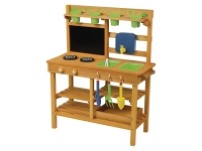 Lidl Playtive Playtive Matschküche, aus Echtholz