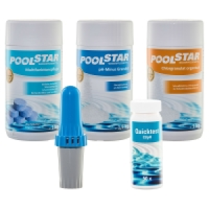 Aldi Süd  POOLSTAR Poolpflegeset, 5-tlg.