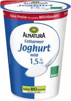 Alnatura Alnatura Fettarmer Joghurt mild, 1,5 % Fett (500-g-Becher)