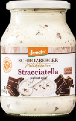 Ebl Naturkost  Schrozberger Milchbauern Genussjoghurt Stracciatella