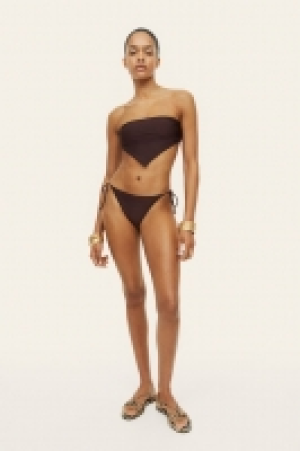 HM  Wattiertes Bandeau-Bikinitop