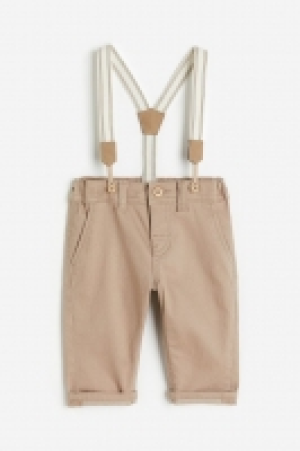 HM  Twillhose mit Trägern