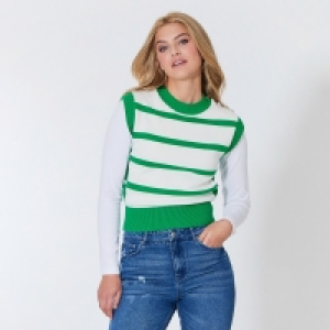 Damen-Pullunder mit Zierknöpfen 17.99 €