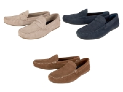 LIVERGY® Herren Mokassins mit Leder aus LWG-zertifizierten Gerbereien