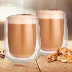 GOURMETmaxx Cappuccino-Gläser, 2er-Pack, ca. 250ml 17.99 €
