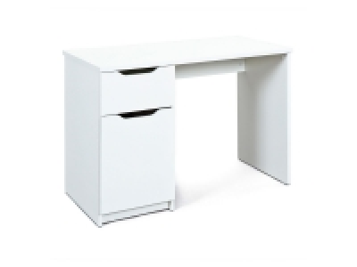 Inter Link Schreibtisch »Westphalen« mit Tür und Schublade, weiß