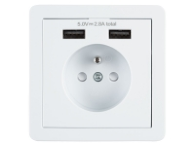 Lidl Silvercrest® SILVERCREST® Steckdoseneinbau-Set USB