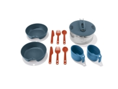 Rocktrail Camping-Kochset, 12-teilig, stapelbar 14.99 €