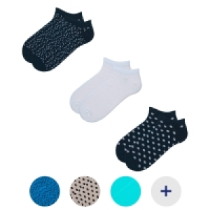 Aldi Süd  BLUE MOTION Damen Sneaker-Socken, 3 Paar