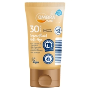 Aldi Süd  OMBRA SUN Anti-Age-Sonnenfluid 50 ml