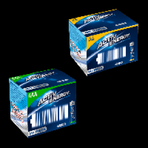 ACTIV ENERGY 20er-Alkaline-Batterien 3.79 €