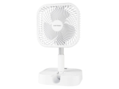 Lidl Maxxmee MaxxMee Akku-Ventilator klappbar, 3,7 V, weiß