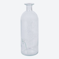 NKD  Vase aus Glas, ca. 7x20cm