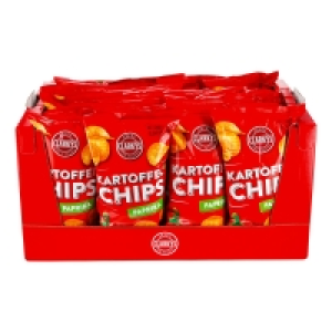 Netto  Clarkys Paprika Chips 200 g, 20er Pack