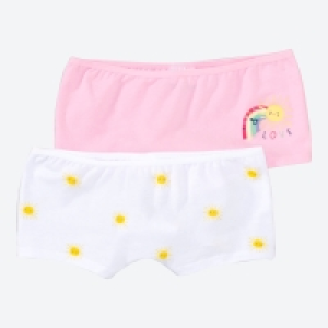 NKD  Kinder-Mädchen-Panty mit Sonnen-Muster, 2er-Pack