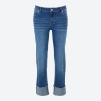 NKD  Damen-Jeans mit Beinumschlag