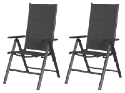 Lidl Livarno Home LIVARNO home Alu-Hochlehner »Toronto«, 2 Stück, anthrazit