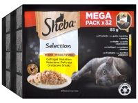 Lidl Sheba Sheba Mega Pack Selection in Sauce Geflügel Variation, 32 x 85g