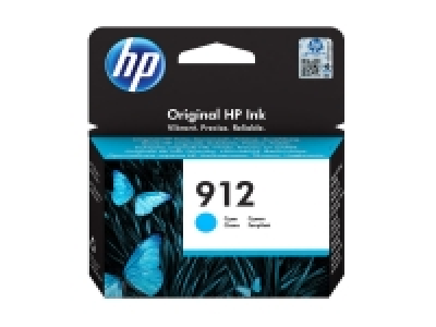 Lidl Hp HP 912 Druckerpatrone Cyan, 3YL77AE#BGX