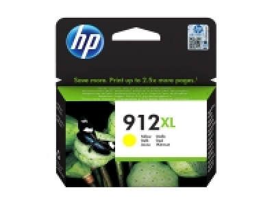 HP 912 XL Druckerpatrone Gelb, 3YL83AE#BGX
