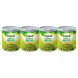 BONDUELLE Erbsen mit Möhrchen 800 g, 4er-Packung 2.19 €