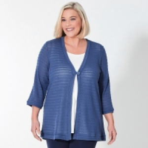 Damen-Strickjacke mit Struktur-Muster, große Größen 15.99 €