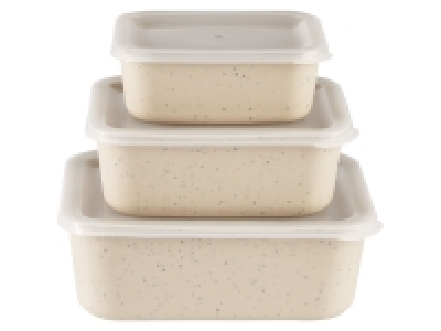 ERNESTO® Frischhaltedosen, 3 Stück, aus 68% recyceltem Kunststoff 9.99 €