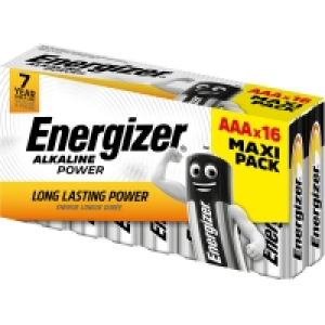 Energizer Alkaline Power Batterie Micro (AAA) 16 Stück