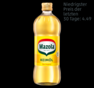 MAZOLA Keim- oder Rapsöl 3.29 €