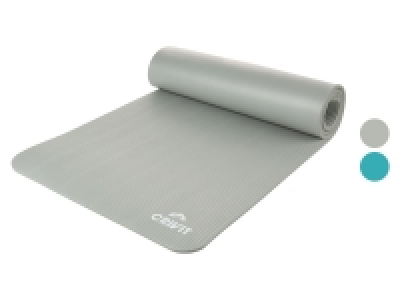 CRIVIT Gymnastikmatte, mit Tragegurt, 180 x 60 x 1 cm