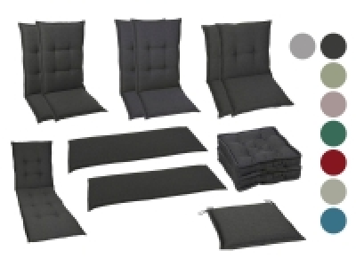 Go De Textil GO-DE Textil Gartenauflage / Kissen, wasserabweisend, pflegeleicht