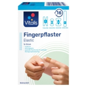 Aldi Süd  VITALIS Fingerpflaster, 16er-Packung