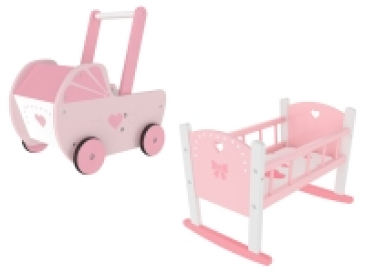 Lidl Playtive Playtive Babypuppenmöbel, aus Echtholz