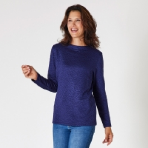 Damen-Sweatshirt mit Jacquard-Muster 9.99 €