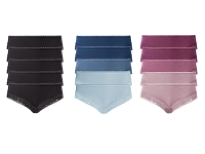 esmara® Damen Hipster, mit Spitze, 5 Stück 9.99 €