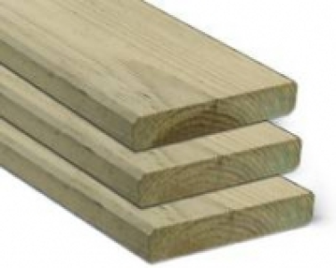 Allwetter-Holzdielen 28 mm stark