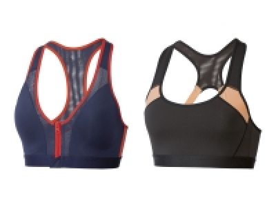 CRIVIT Damen Sportbustier, High-Level, gepaddet 8.99 €