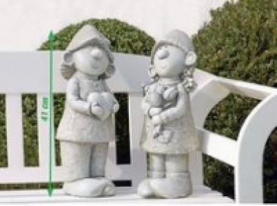 Dekofigur Gartenkinder